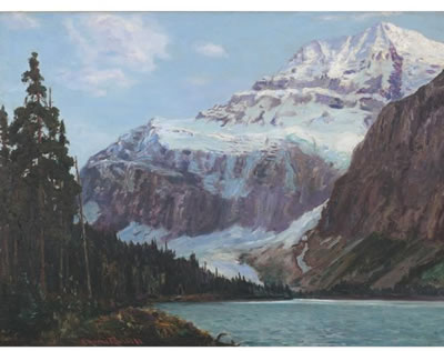 George Horne Russell : VIEW OF THE ROCKIES