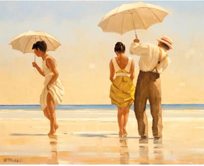 Jack Vettriano : MAD DOGS...