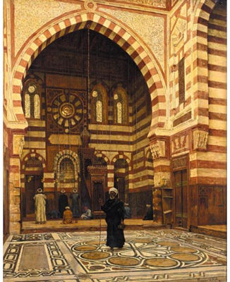 Aloysius C O'Kelly : MOSQUE OF EZBECK, CAIRO, EGYPT