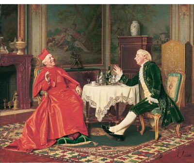 Andrea Landini : THE CARDINAL'S VISIT