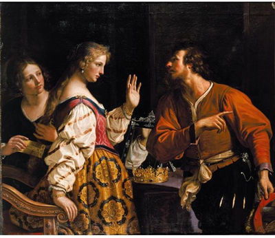 Giovanni Francesco (Guercino) Barbieri : SEMIRAMIS CALLED TO ARMS