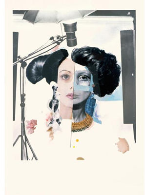 Richard Hamilton : FASHION-PLATE (COSMETIC STUDY X)