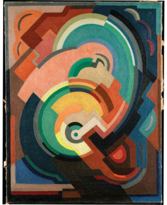 Mainie (Mary Harriet) Jellett : ABSTRACT COMPOSITION