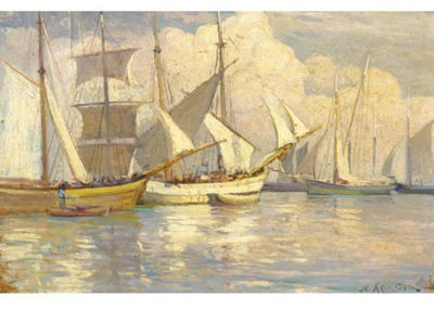 Nicholaos Chimonas : SAILING BOATS