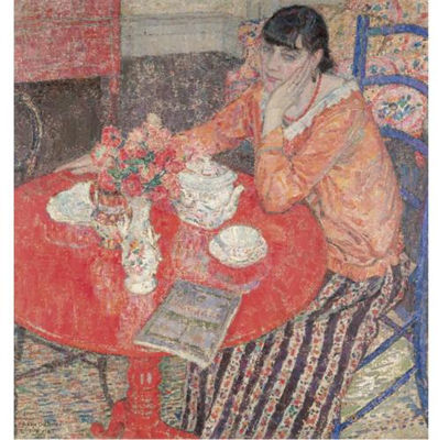 Leon De Smet : De Rode Tafel (The Red Table)