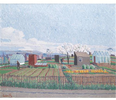 Colin Middleton : ALLOTMENTS, BELFAST