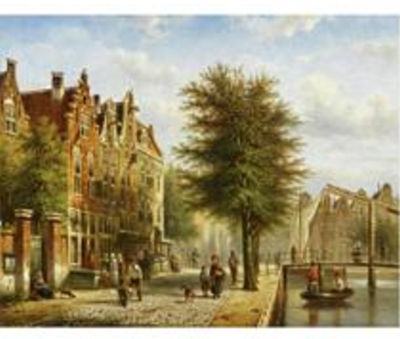 Johannes Franciscus Spohler : BY THE CANAL