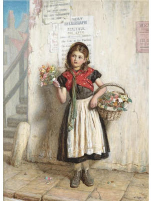 William Fyfe : THE FLOWER GIRL