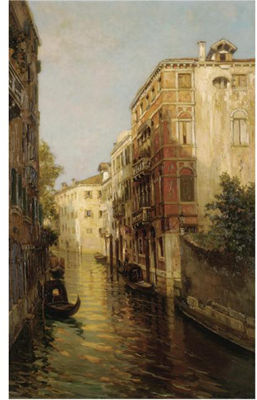 Bernardo Hay : CANAL IN VENICE