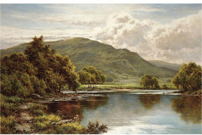 Henry Hillier (Henry Hillier) Parker : IN THE LLEDR VALLEY, NORTH WALES