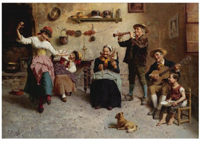 Eugenio Edouardo Zampighi : AFTERNOON MERRIMENT