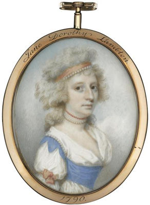 Charles Shirreff : PORTRAIT OF JANE DOROTHY LAMBTON