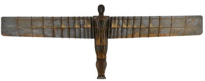 Antony Gormley : ANGEL OF THE NORTH (LIFE-SIZE MAQUETTE)