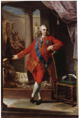 Pompeo Girolamo Batoni : PORTRAIT OF COUNT KIRILL GRIGORJEWITSCH RAZUMOVSKY (1728-1803)