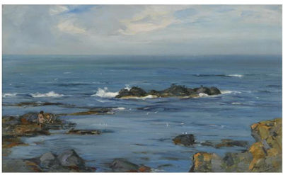 John Campbell Mitchell : SUMMER SEA, MACHRIHANISH