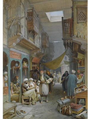 William Simpson : BAZAAR, SUEZ