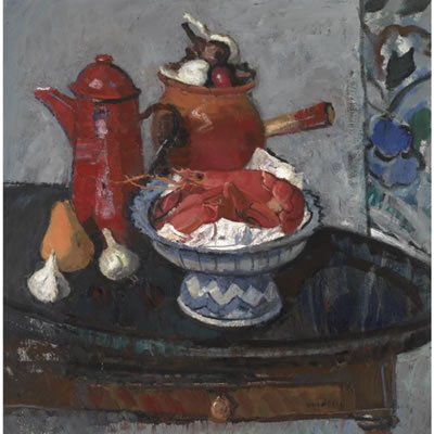 David Abercrombie Donaldson : RED STILL LIFE