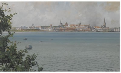 Andrei Afanasievich Egorov : VIEW OF TALLINN