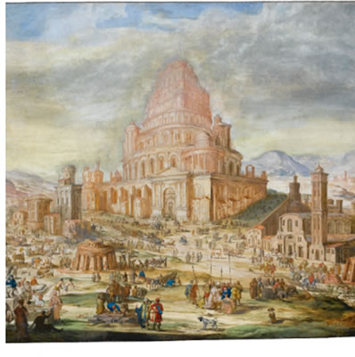 Jacob van der Ulft : THE TOWER OF BABEL