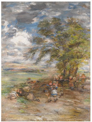 William McTaggart : THE UNCERTAIN GLORY OF AN APRIL DAY