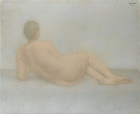 Vladimir Grigorievich Weisberg : RECLINING NUDE