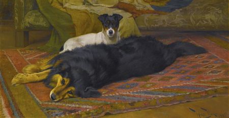 Wright Barker : THE TWO FRIENDS