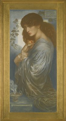 Dante Gabriel Rossetti : PROSERPINE