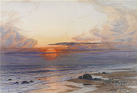 Arthur Severn : SUNSET