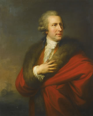 Giovanni Battista I Lampi : PORTRAIT OF CHARLES WHITWORTH, LATER 1ST EARL WHITWORTH (1752-1825), BRITISH AMBASSADOR, ENVOY-EXTRAORDINARY AND MINISTER-PLENIPOTENTIARY TO ST. PETERSBURG