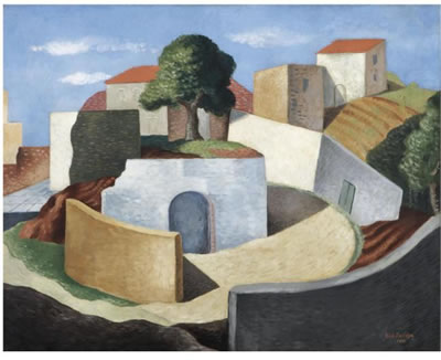 Renato Paresce : PAESAGGIO