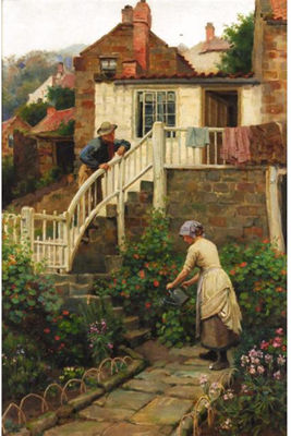 Albert Ludovici Jr : WATERING THE GARDEN