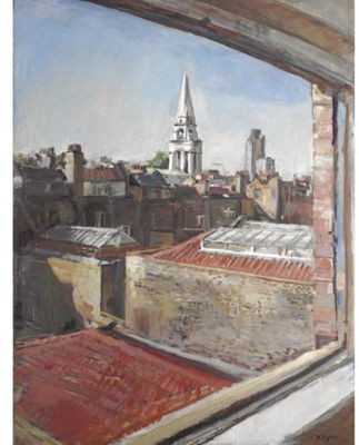 Anthony Eyton : Spitalfields