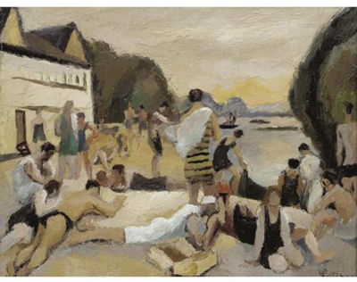 Robert Lotiron : LA BAIGNADE