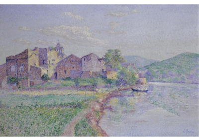 Louis Gaidan : REMOULINS, PONT DU GARD