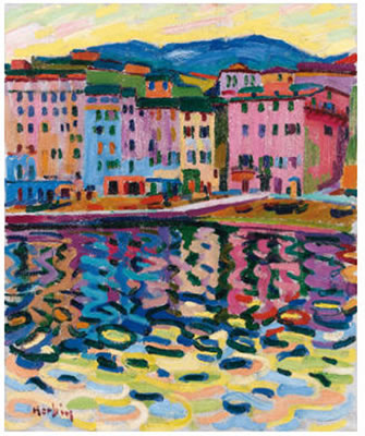 Auguste Herbin : QUAI  DU  PORT  DE  BASTIA