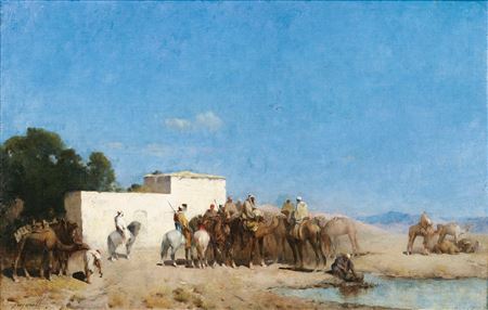 Emile Regnault de Maulmain : LA HALTE À L'OASIS