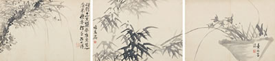 HeeRyong Cho : Bamboo, Orchid