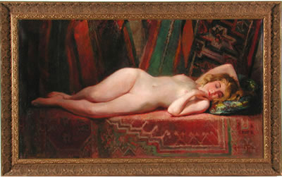 Julien T'felt : Sleeping Nude