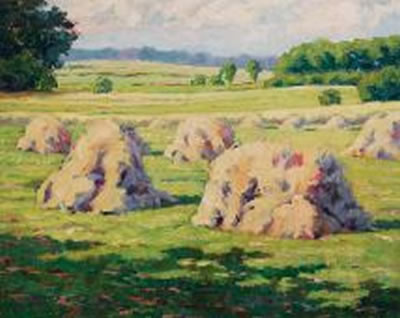 Hugo Schnuge : A summerday in Holstein