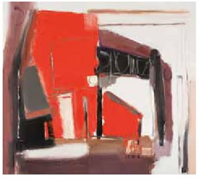 Sidney Goldblatt : An Abstract Composition