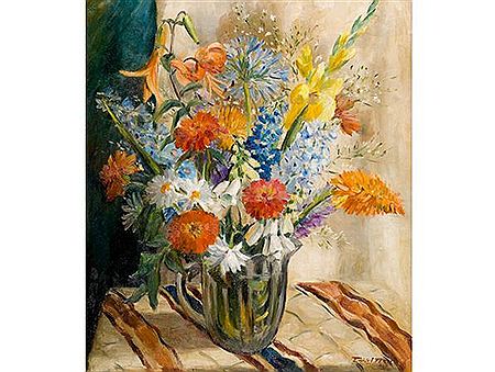 Emily Isabel Fern : Still Life with Spring Flowers