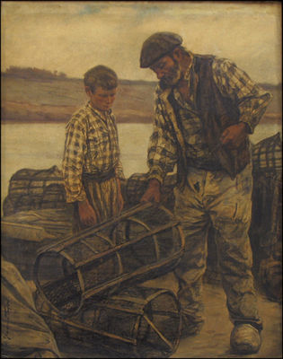 Achille Granchi-Taylor : PREPARING THE LOBSTER TRAPS