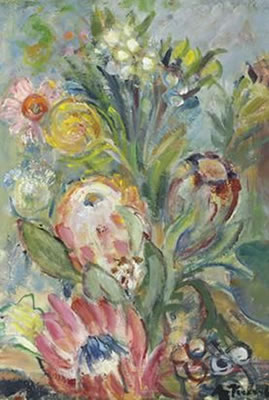 Alice Tennant : FLOWERS - PROTEAS