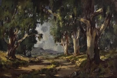 Johannes Oldert : ROAD WITH GUMS NEAR IRENE