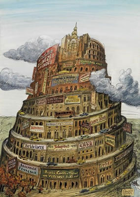 Edward Sorel : Tower of Babel