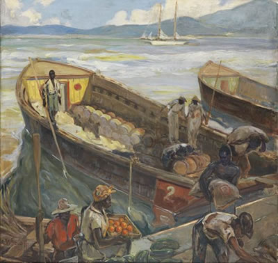 William Edouard Scott : When the Tide is Out.