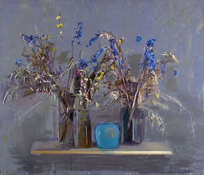 Ofer Lellouche : Vase of Flowers