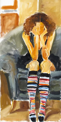 Miriam Cojocaru : Sophie in Socks