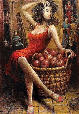 Yoram Lukov : Apple Seller