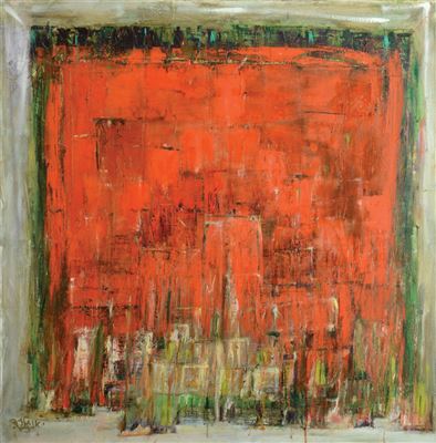 Yehudit Englard : With Red, 2004